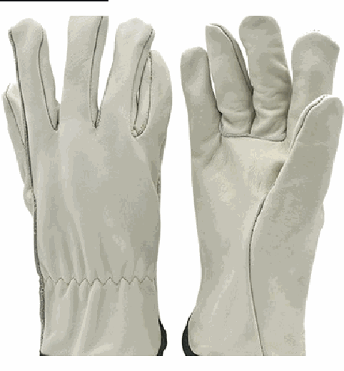 Straight-Thumb Cowhide Driver Gloves