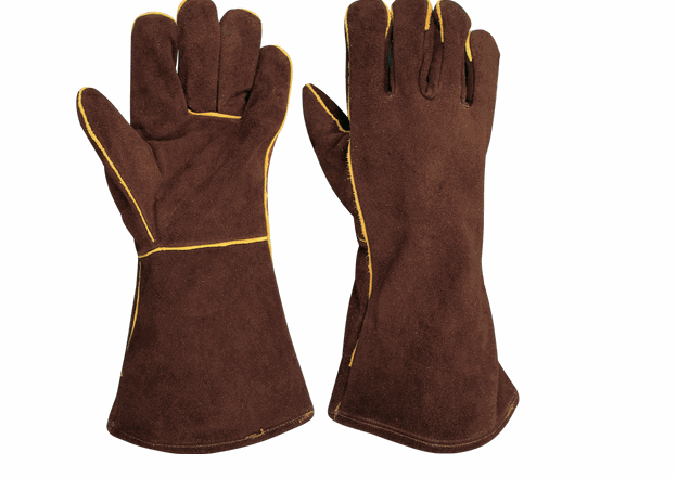 Cotton-Lined Welding Gloves